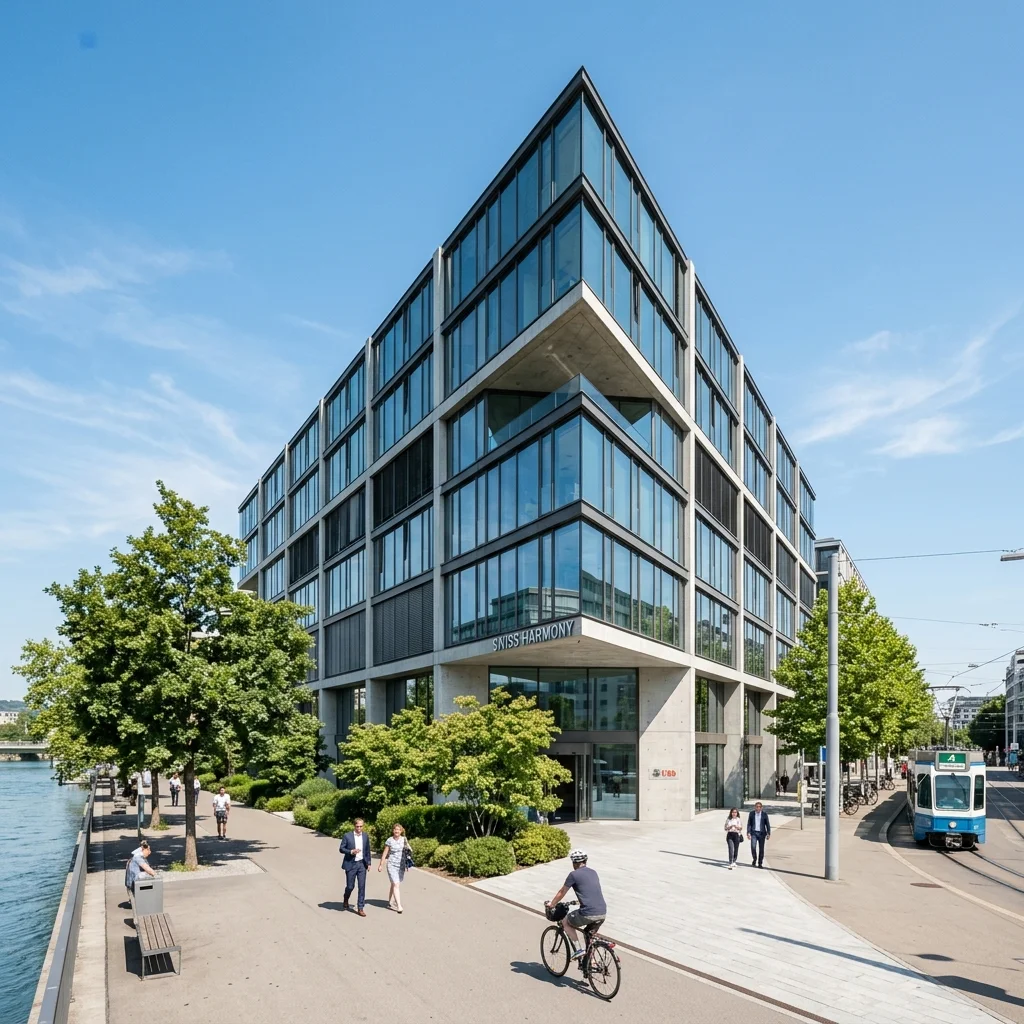 Sleek commercial property in Zurich
